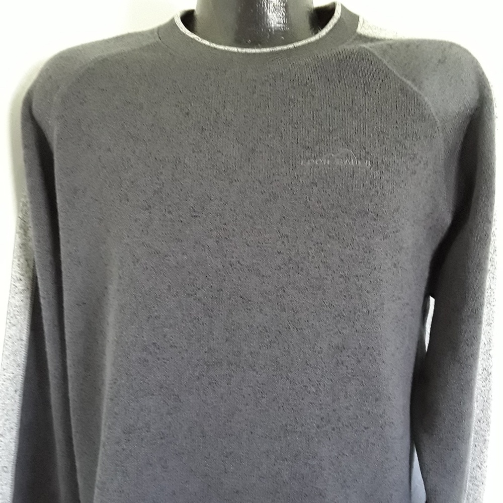 Eddie Bauer men sweatshirt gray color size L